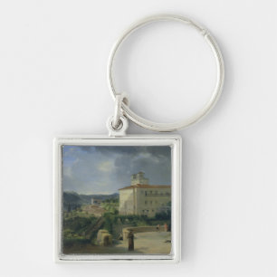 Ansicht des Landhauses Medici, Rom, 1813 Schlüsselanhänger