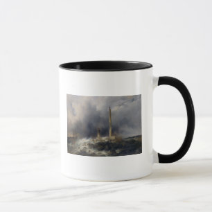 Ansicht des Leuchtturmes bei Gatteville Tasse
