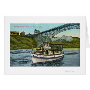 Ansicht des Mädchens des Nebel-Bootes 2