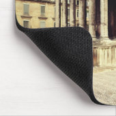 Ansicht des Maison Carree, c.19 BC Mousepad (Ecke)