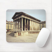 Ansicht des Maison Carree, c.19 BC Mousepad (Mit Mouse)