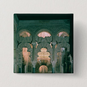 Ansicht des maqsura und des Mihrab Button