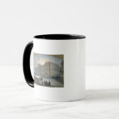 Ansicht des Mariinsky Palastes in Winter, 1863 Tasse (Vorderseite Links)