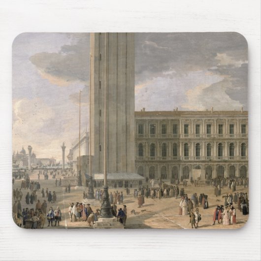 Ansicht des Marktplatzes San Marco, Venedig, Mousepad (Vorne)