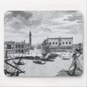 Ansicht des Marktplatzes San Marco vom Bacino, Mousepad (Vorne)