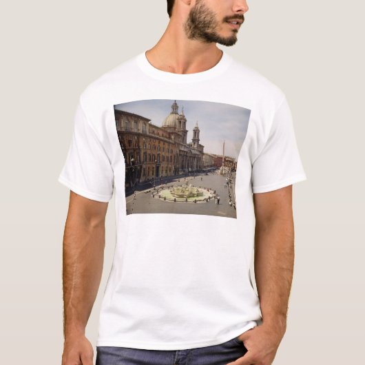 Ansicht des Marktplatzes T-Shirt (Vorderseite)