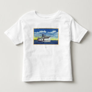 Ansicht des Martha's Vineyard-Dampfers Kleinkind T-shirt