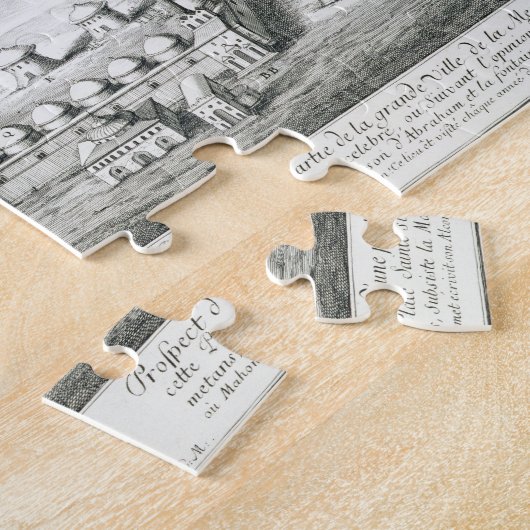 Ansicht des Mekkas, von 'Entwurf einer Puzzle (Seite)