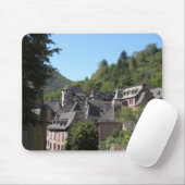 Ansicht des mittelalterlichen Dorfs (Foto) Mousepad (Mit Mouse)
