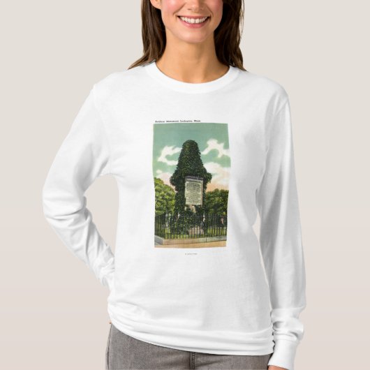 Ansicht des Monuments der Soldaten T-Shirt (Vorderseite)