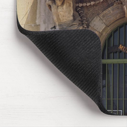 Ansicht des Museumseingangs Mousepad (Ecke)