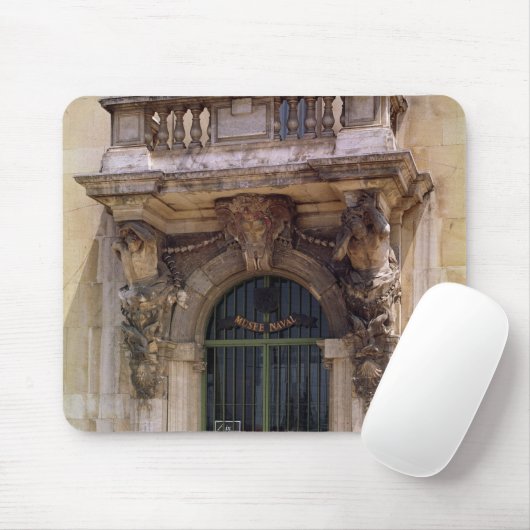 Ansicht des Museumseingangs Mousepad (Mit Mouse)