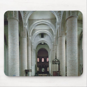 Ansicht des Nave, blickend in Richtung des Altars Mousepad