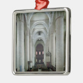 Ansicht des Nave, blickend in Richtung des Altars Ornament Aus Metall (Links)