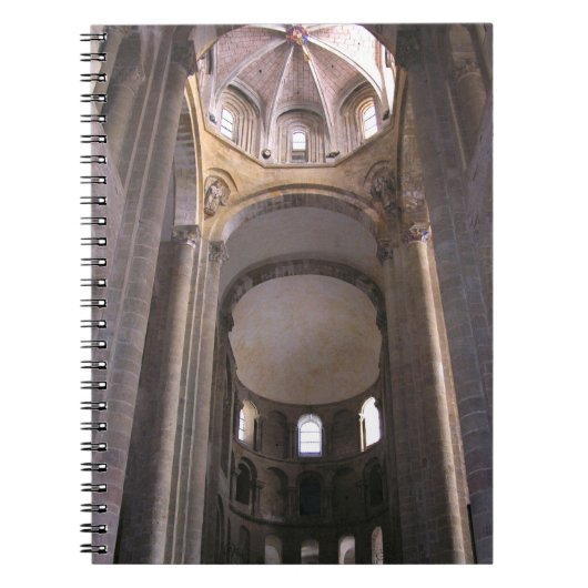 Ansicht des Nave, c.1050 (Foto) Notizblock (Vorderseite)