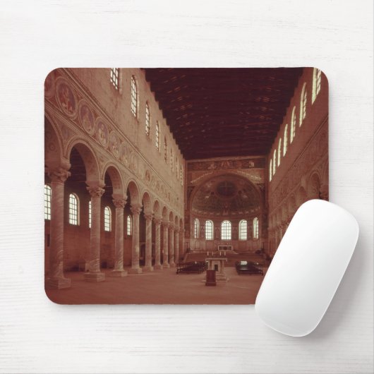 Ansicht des Nave und des Altars Mousepad (Mit Mouse)