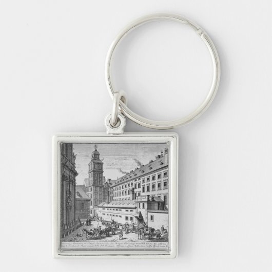 Ansicht des neuen Observatoriums im Jesuit Schlüsselanhänger (Vorne)