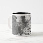 Ansicht des neuen Observatoriums im Jesuit Zweifarbige Tasse (Vorderseite Links)