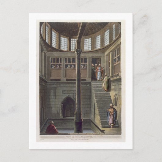 Ansicht des Nilometers, Platte 2 von "Ansichten vo Postkarte (Vorderseite)