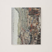 Ansicht des Nordens von Wien mit dem Schlos Hernal Puzzle (Vertikal)