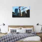 Ansicht des NYC vom South Street Seaport Leinwanddruck (Insitu (Schlafzimmer))