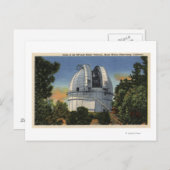 Ansicht des Observatoriums und der Teleskopkuppel Postkarte (Vorne/Hinten)