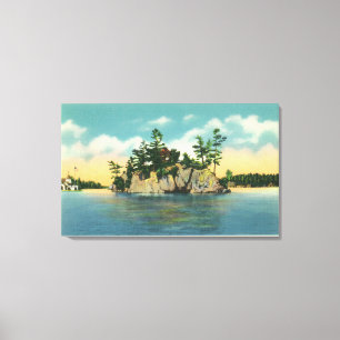 Ansicht des Ofens des Teufels Leinwanddruck