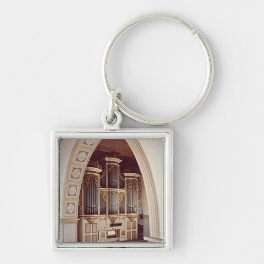 Ansicht des Organs in der Kirche bei Rotha Schlüsselanhänger (Vorne)