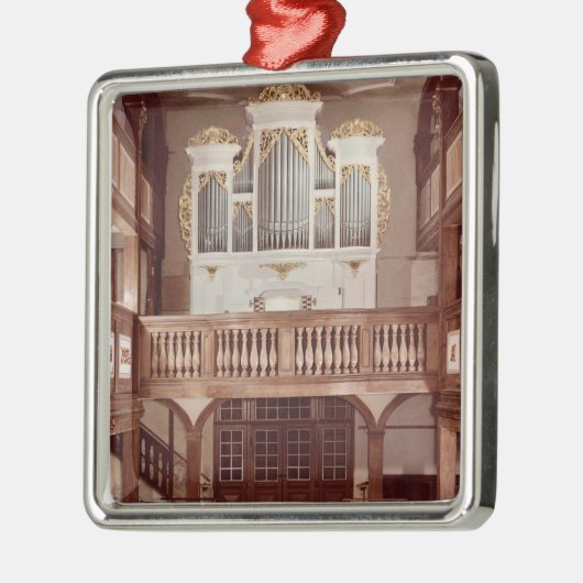 Ansicht des Organs Ornament Aus Metall (Links)