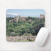 Ansicht des Palastes des Alhambras Mousepad (Mit Mouse)