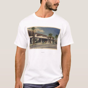 Ansicht des Palm Springs-Hotels T-Shirt