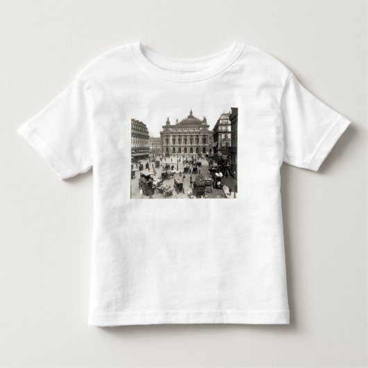 Ansicht des Paris-Opernhauses, 1890-99 Kleinkind T-shirt (Vorderseite)