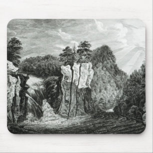 Ansicht des Passaic Fluss-Wasserfalls, New-Jersey Mousepad