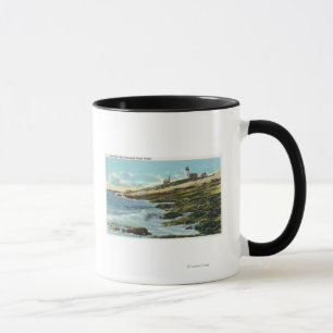 Ansicht des Pemaquid Leuchtturmes Tasse