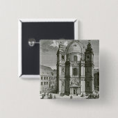 Ansicht des Peterskirche Button (Vorne & Hinten)