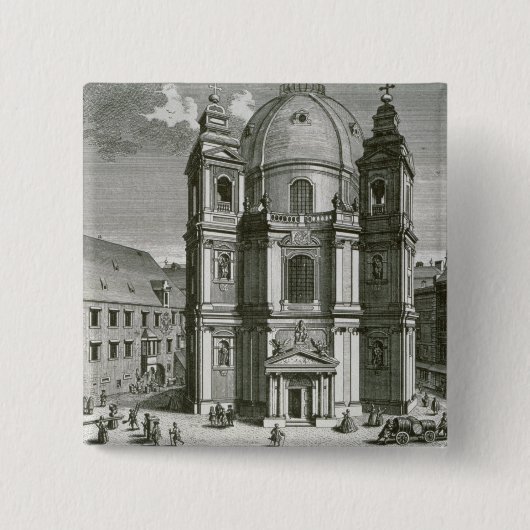 Ansicht des Peterskirche Button (Vorderseite)