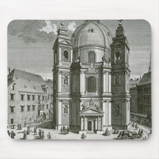 Ansicht des Peterskirche Mousepad (Vorne)