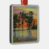 Ansicht des Pfeil und Bogen-Punktes Silbernes Ornament (Rechts)