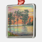 Ansicht des Pfeil und Bogen-Punktes Silbernes Ornament (Links)