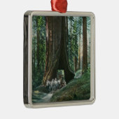Ansicht des Pferdewagens unter Wawona Baum Ornament Aus Metall (Rechts)