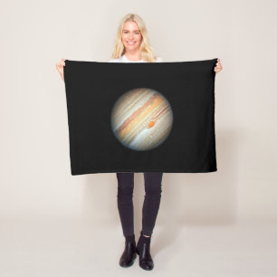 Ansicht des Planeten Jupiter (Hubble-Teleskop) Fleecedecke