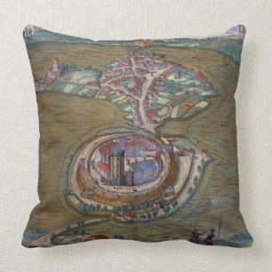 Ansicht des Platzes de Louis le großartig, mit Kissen