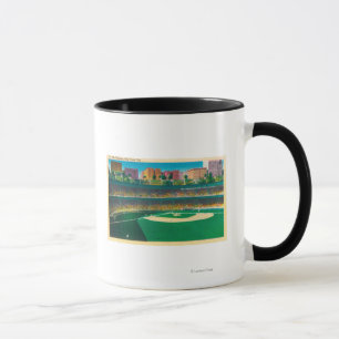 Ansicht des Polo GroundsNew York, NY Tasse