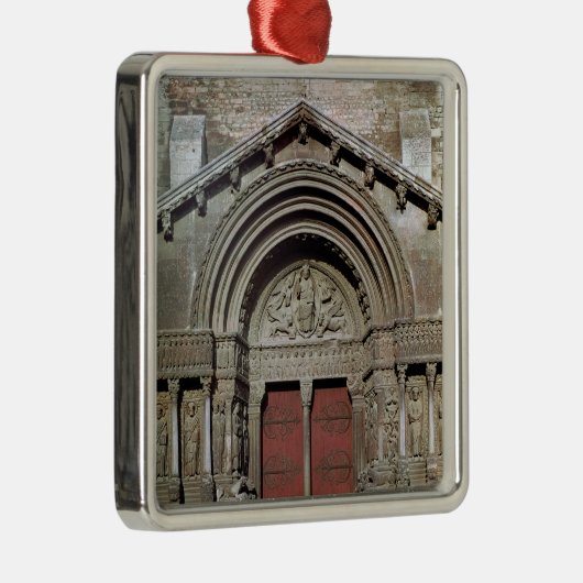 Ansicht des Portals Silbernes Ornament (Rechts)