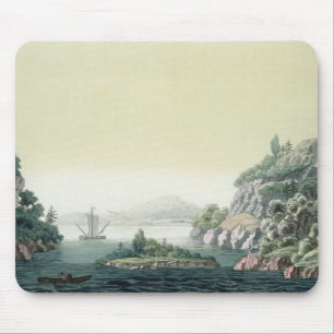 Ansicht des Potomacs nahe Mount Vernon (colou Mousepad