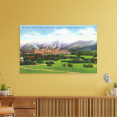 Ansicht des Präsidentenbereichs Leinwanddruck (Insitu (Wohnzimmer))