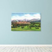 Ansicht des Präsidentenbereichs Leinwanddruck (Insitu (Holzboden))