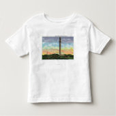 Ansicht des Provincetown Pilger-Denkmal-Monuments Kleinkind T-shirt (Vorderseite)