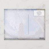 Ansicht des Rathauses, Vilnius Litauen Postkarte (Rückseite)