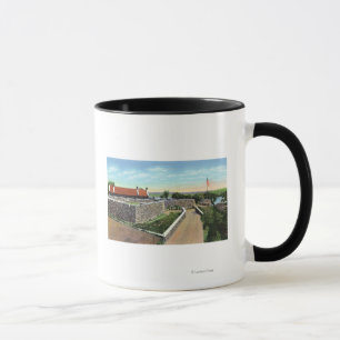 Ansicht des Sally-Hafens und des WestDemilune Tasse